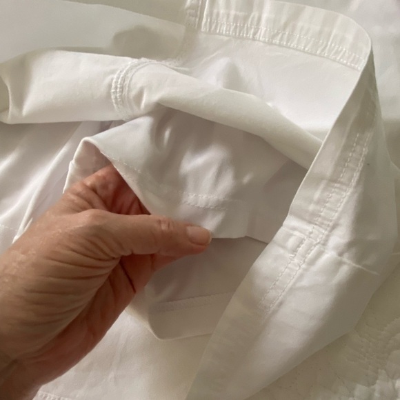 Karen Scott Classic White Skort Stretch Waistband 2 Pockets Size 6 - Picture 9 of 12